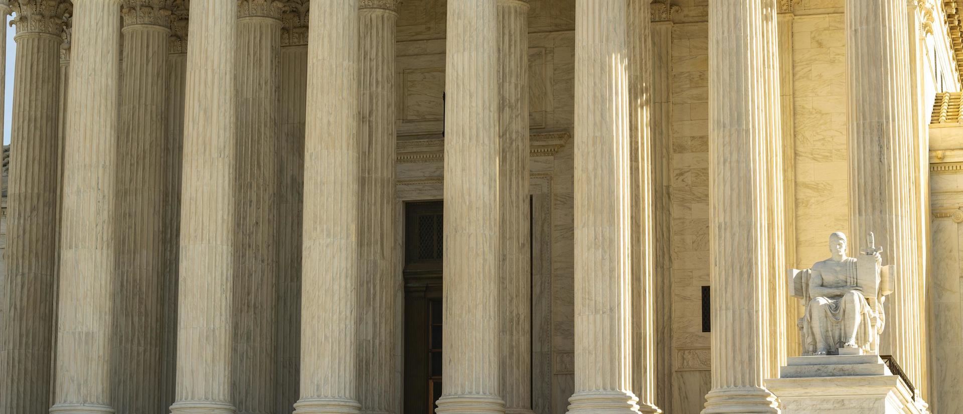 Government building with columns